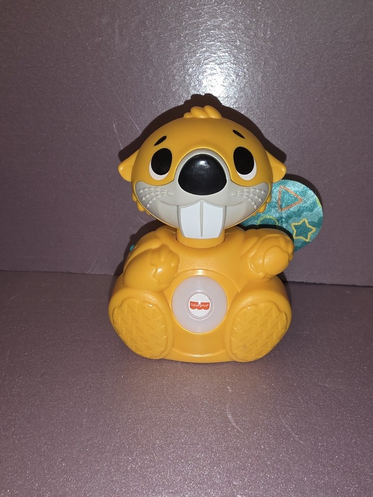 Fisher Price Linkimals Boppin’ Beaver Internactive Learning Toy 9+ Months