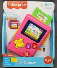 Fisher-Price Pink Laugh & Learn Baby & Toddler Toy Lil’ Gamer 6-36 m / New