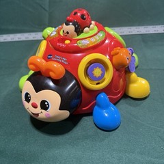 VTech Crazy Legs Learning Bugs Lady Bug – Works – Lights & Sounds – Ships Free!