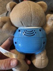 Vtech Happy Lights Bear 8″ Plush Teddy Interactive Baby Music Toy- WORKS
