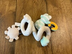 Manhattan Toy Baby Toy Spiral Hanging Stroller Crib Car Seat Soft Rattle Infant