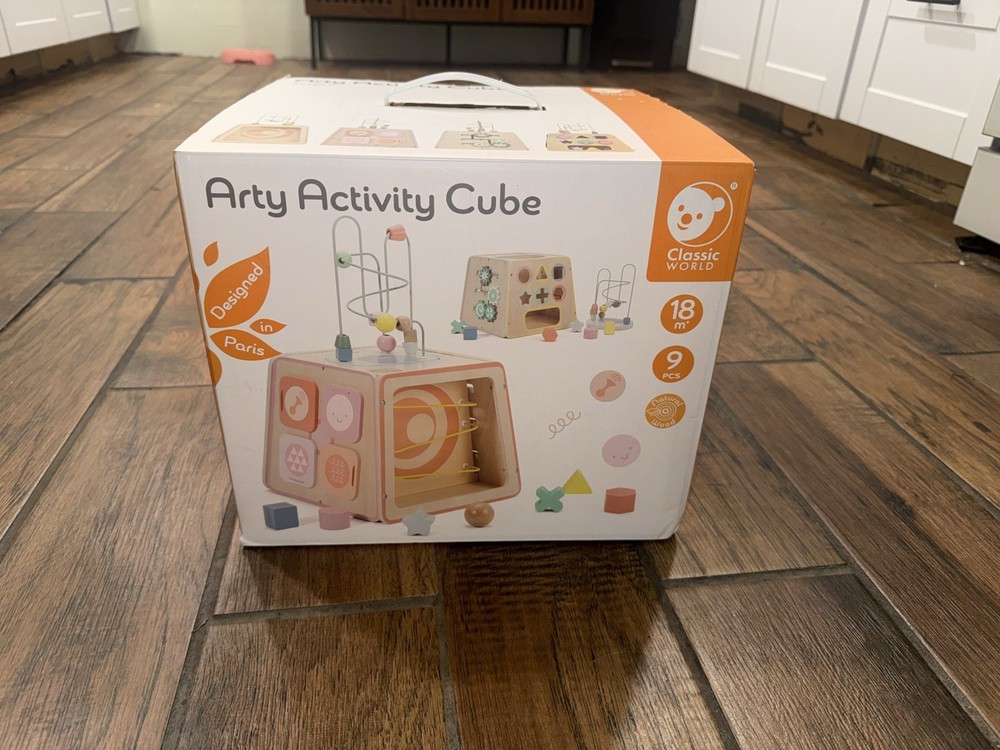 classic world arty activity cube New Toddler Toys