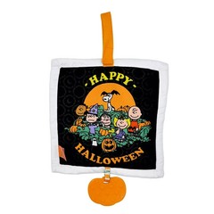 Peanuts Halloween Deluxe Crinkle Square with Teether Stroller Toy