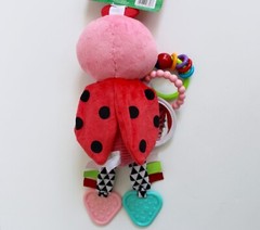 Eric Carle Developmental Ladybug Plush 14″ Crib Stroller Toy Lovey NWT