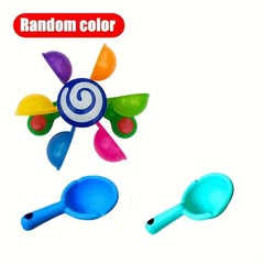 Spinning Bath Toy Windmill, Fun Bathtime Sensory Play for Baby Boys and Girls