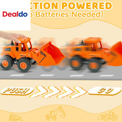 Construction Toys for 3 Years Old Boys Girls Kids, Friction Powered Construction