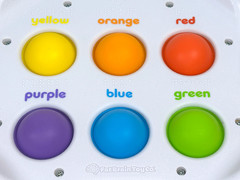 Fat Brain Toys DIMPL DUO & DIMPL Set Sensory Baby Toddler Toys Shapes Colors