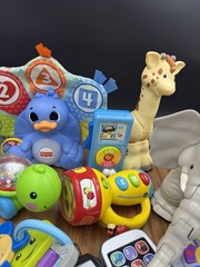 VTech/Fisher Price Toddler & Baby Toy Lot Imaginary Animal Device House 12 Piece