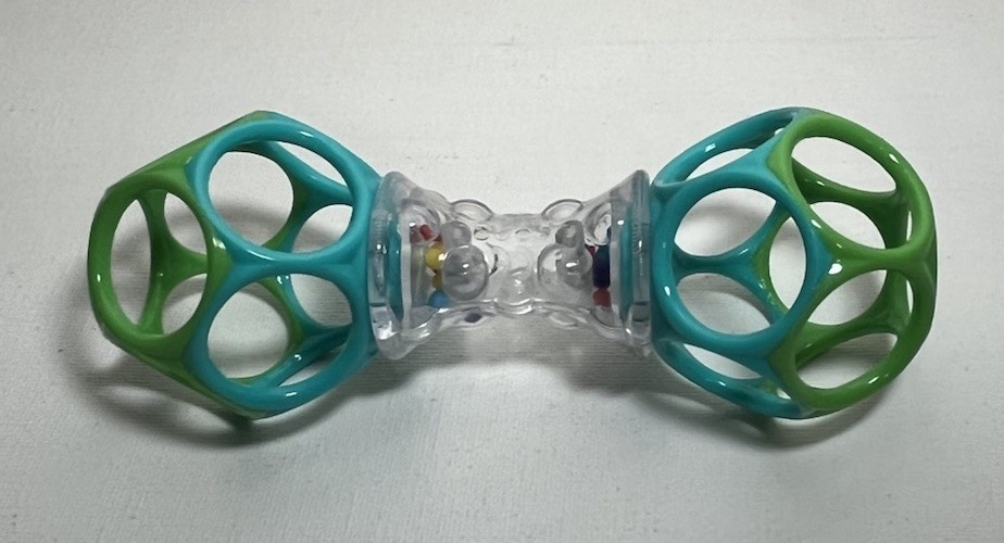 Oball Toy Rattle- Green