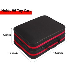 96 Toy Cars Storage Case Compatible with Hot Wheels, Toy Cars Organizer Stora…