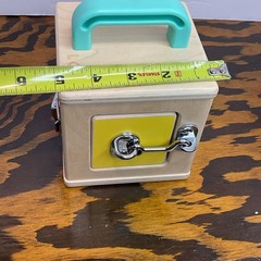 Lovevery Wooden Educational Lock Box “The Realist Box” Montessori Learning Toy