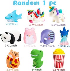 Snack Theme Squeeze Toys – Stress Relief Goodie Bag Fillers