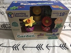 Learning Resources Shape & Color Garden, Toddler Outdoor Toys, Sensory Toys,