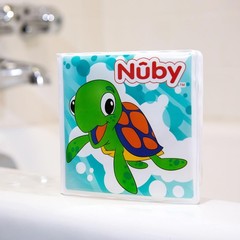 Nuby Bath Fun Time Book with Water-Proof Pages and 1 Count (Pack of 1), White
