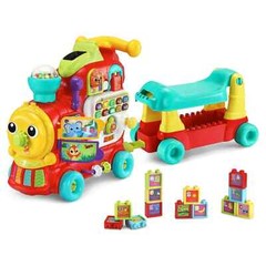 Vtech 4-In-1 Learning Letters Train Sit-To-Stand Walker and Ride-On (Local P/up)