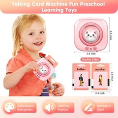 Electronic Educational Talking Flash Cards Toy & 224 Words for Toddlers