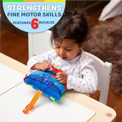 – Boomer Square – Learning Activity Toddler Plane Travel Essential Toy – Deve…