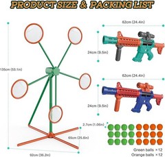 Shooting Games Toys for Age 5 6 7 8 9 10+ Year Old Boys, Kids Toy Sports & Outdo