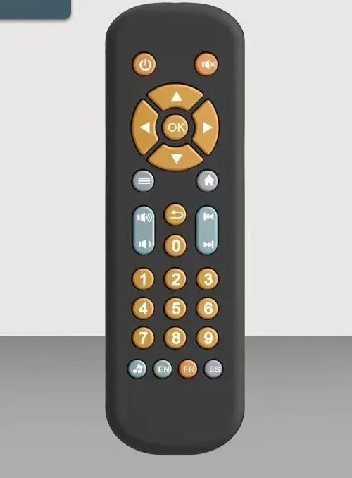 Baby TV Remote Control Toy Sound Light Music Learning Toy 6-24 Months