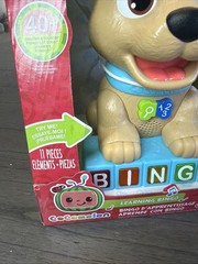 CoComelon Count and Learn Bingo Toy with 10 Dog Treats Educational Fun – READ