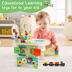Activity Table for 1 Year Old Montessori Educational Learning Toys for 1 2 Year