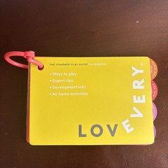Lovevery The Charmer Play Guide Book Activities for Play 3-4 Mos Montessori