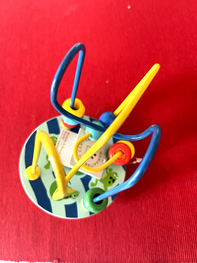The Manhattan Toy Co.Wooden Bead Maze Activity Learning Educational Sensory Toy
