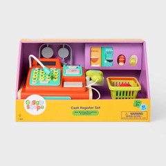 Cash Register Set Educational Toy, Pretend Shopping Accessories