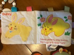Baby Toy Lot Sensory Plush Rattles Soft Book Lovey Teether Infant Bundle