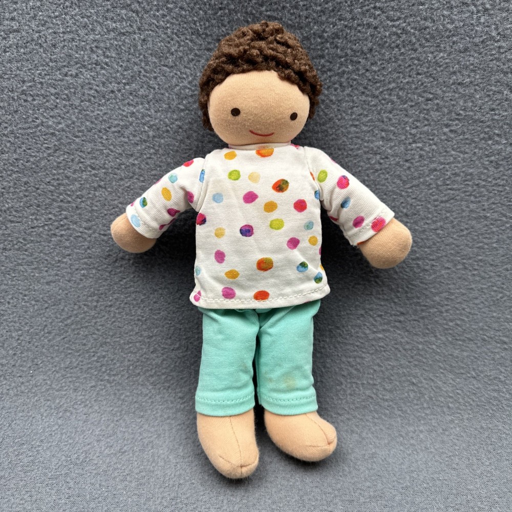 Lovevery Organic Cotton Gender Neutral Plush Baby Doll Avery Montessori *STAINS*