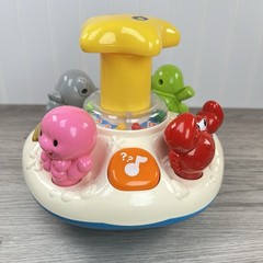 Vtech SPIN & LEARN TOP Musical Learning Toy Sea Animals Tested & Working (Video)