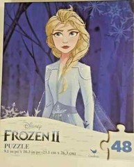Elsa Anna Frozen 2 48 pieces jigsaw Puzzles Children Birthday Gifts Kids Toys
