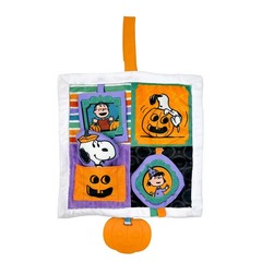Peanuts Halloween Deluxe Crinkle Square with Teether Stroller Toy