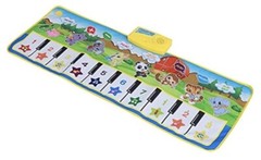 Piano Play Mat Cartoon Different Animals Piano