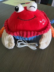 hahaland Musical Popping Crab Toy Sea Life Sensory Interaction 6 Months+