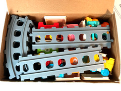 Toddler Electric Farm Animal Train Music Lights Track Montessori Learning Toy