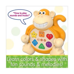 New – The Learning Journey Early Learning – Colors & Shapes Monkey – Ages 1-3