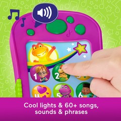 Barney Phone Musical Toddler Toy with Lights Multilanguage