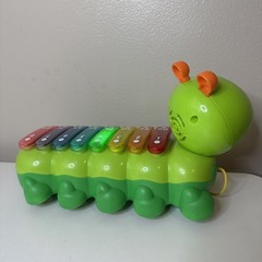 VTech Zoo Jamz Toy Caterpillar Xylophone Green 1 1/2 – 4 Years Used Tested Works
