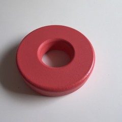 Lovevery Babbler Play Kit Montessori 13-15m Flexible Wooden Stacker Red Ring