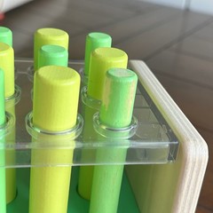 Lovevery Wooden Posting / Peg Stand | 22-24 months