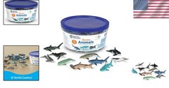 Ocean Animals Set – 50 Pieces for Toddler Learning