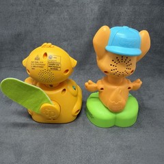 Fisher-Price Linkimals SMALL Opposites Fox & Boppin’ Beaver Musical Toys