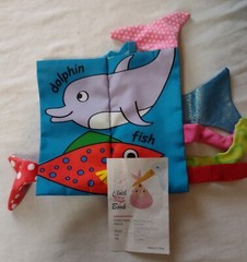 OCEAN TAILS SOFT BOOK CLOTH AGE 0-5 YEARS NEW IN PACKAGE