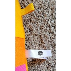VTech Tummy Time Discovery Pillow Giraffe Plush Stuffed Animal Add Your Toys