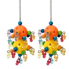 5lots Lovebird Activity Toy Parrots Macerator Toy Pet Bird Foraging Chewing Toy