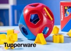 TUPPERWARE Shape- O Ball Toy BRAND NEW
