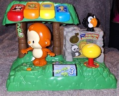 VTech Learn & Dance Interactive Zoo Baby Musical Toy Monkey EUC Tested Working