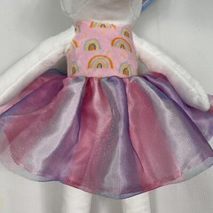 Unicorn Plush Rattle Toy Spark Create Imagine Baby Toy Holiday Toy 15” Plushie