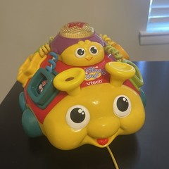 Crazy Legs Learning Pull Bug Edicational Toy Vtech Lady Bug , Too Cute